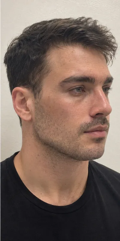 Marcación mandibular, después